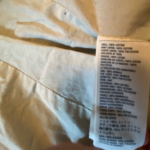 Abercrombie & Fitch Cotton Navy Hooded Vintage Utility Jacket Size XS - Picture 6 of 10